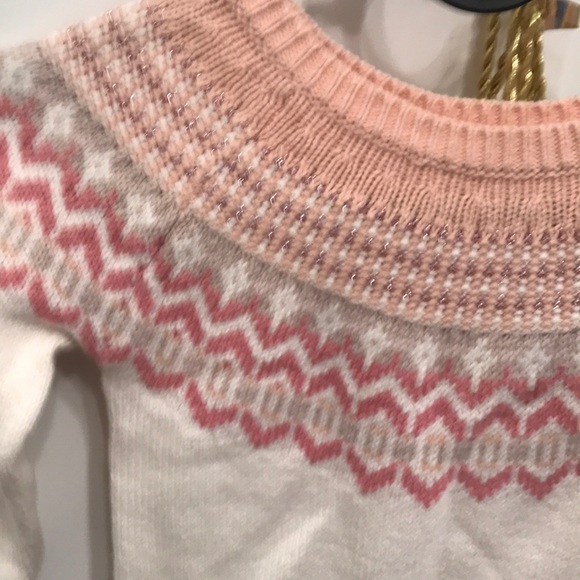 Fair Isles Sweater Dress with Tulle skirt - Picture 2 of 3